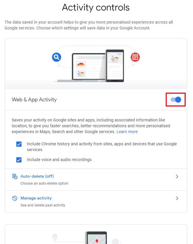 google activity